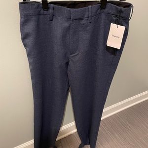 BNWT Theory Mayer Blue Dress Pants Slacks Trousers 31 x 29